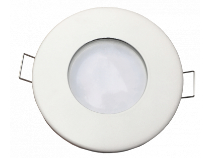 Bílé LED koupelnové podhledové světlo 5W 12V IP44 Teplá bílá