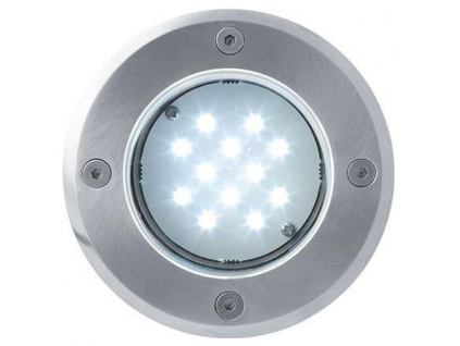 Pojezdové zemní LED svítidlo Road 230V 1W 12LED studená bílá