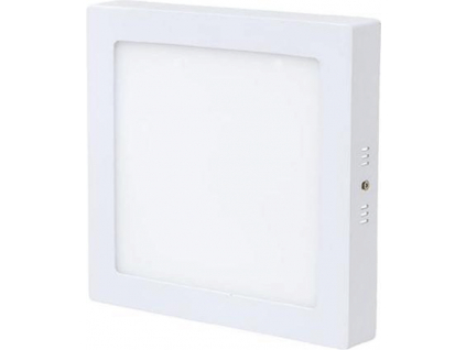 PS18 LED panel 18W přisazený čtverec 220x220mm studená bílá