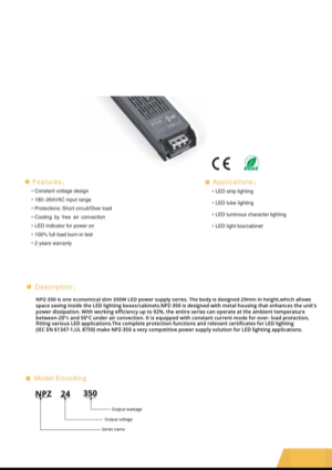 Náhled – technický list