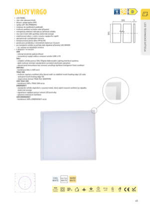 Náhled – technický list