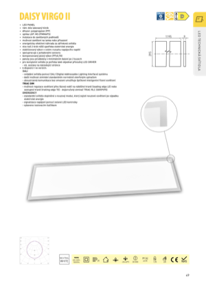 Náhled – technický list