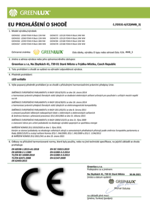 Náhled – technický list