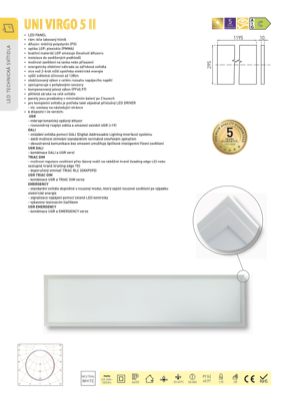 Náhled – technický list