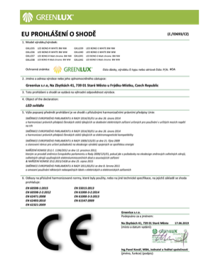 Náhled – technický list