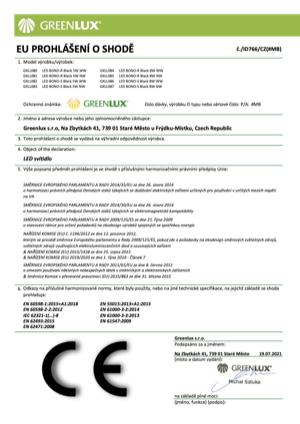 Náhled – technický list