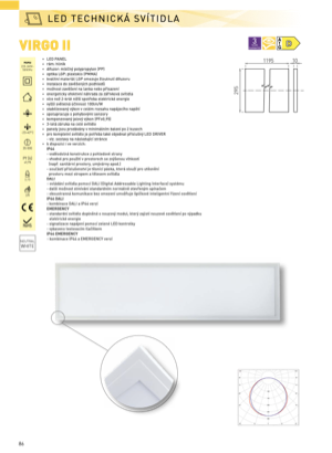 Náhled – technický list