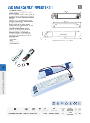 Náhled – technický list