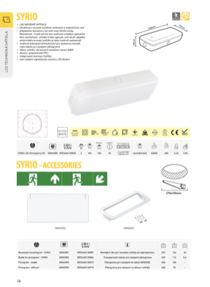 Náhled – technický list