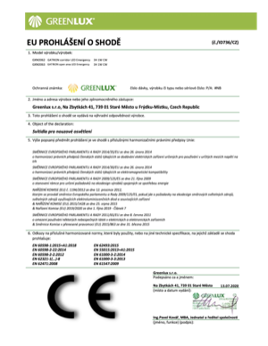 Náhled – technický list