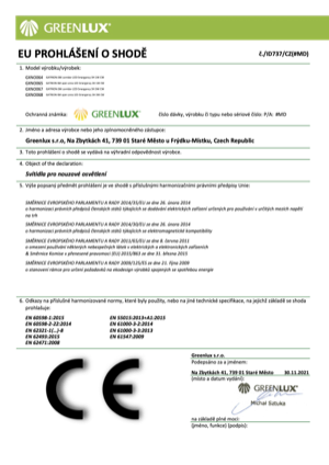Náhled – technický list
