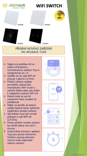 Náhled – technický list