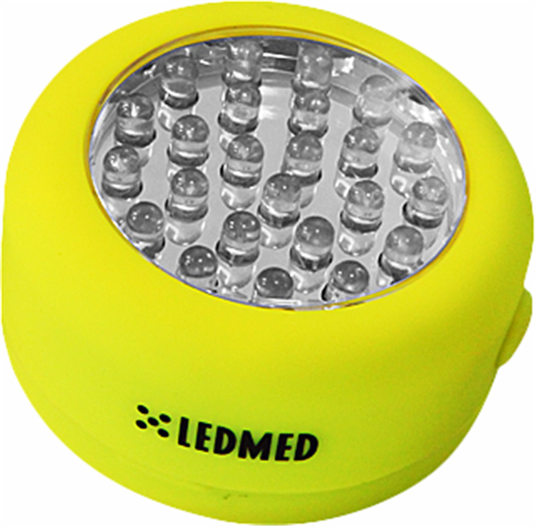 LED TaschenLampe KOLO 1,5W gelb