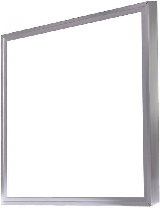 Dimmbarer Silbern LED Panel mit Rahmen RGB 600 x 600 mm 25W