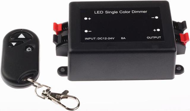 LED dimmer ECO-RF 12V 8A (96 Wattů)