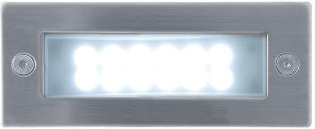 Eingebaute außen LED Lampe 1W 45 x 110mm Kaltweiß