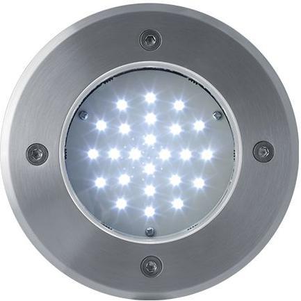 Boden einbaustrahler LED Lampe 230V 2W 24LED Kaltweiß
