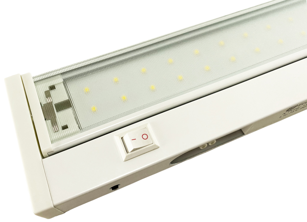Weisses schwenkbares LED Lampe Küchenbeleuchtung 36cm 5,5W