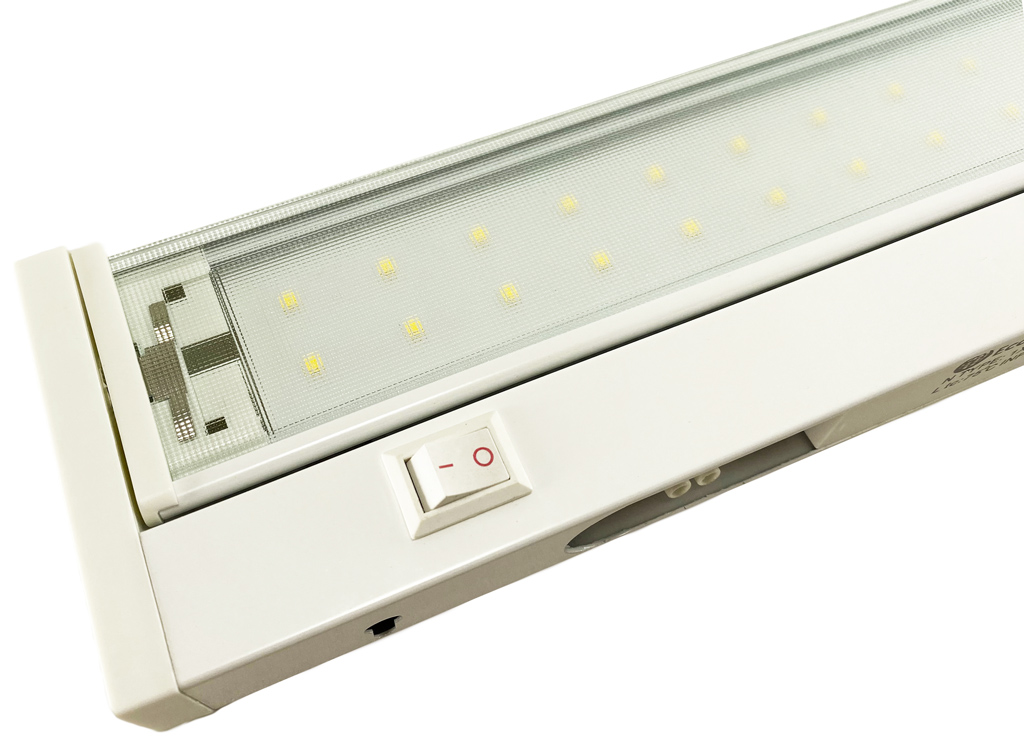 weisses schwenkbares LED Lampe Küchenbeleuchtung 92cm 15W | GUTE-LEDS.DE