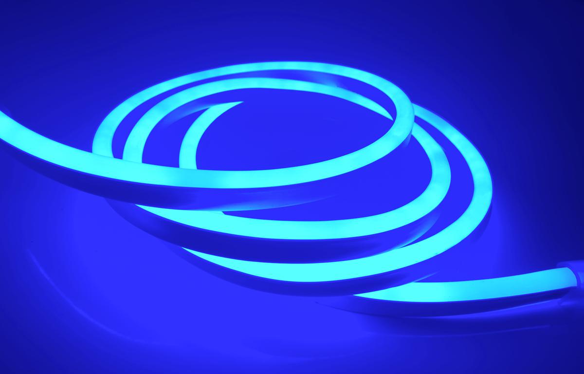 LED NEON Streifen 9W/m blau