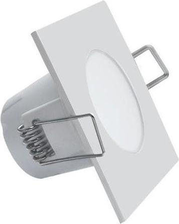 weisses eingebaute decken LED Lampe quadrat 5W Tageslicht | GUTE-LEDS.DE