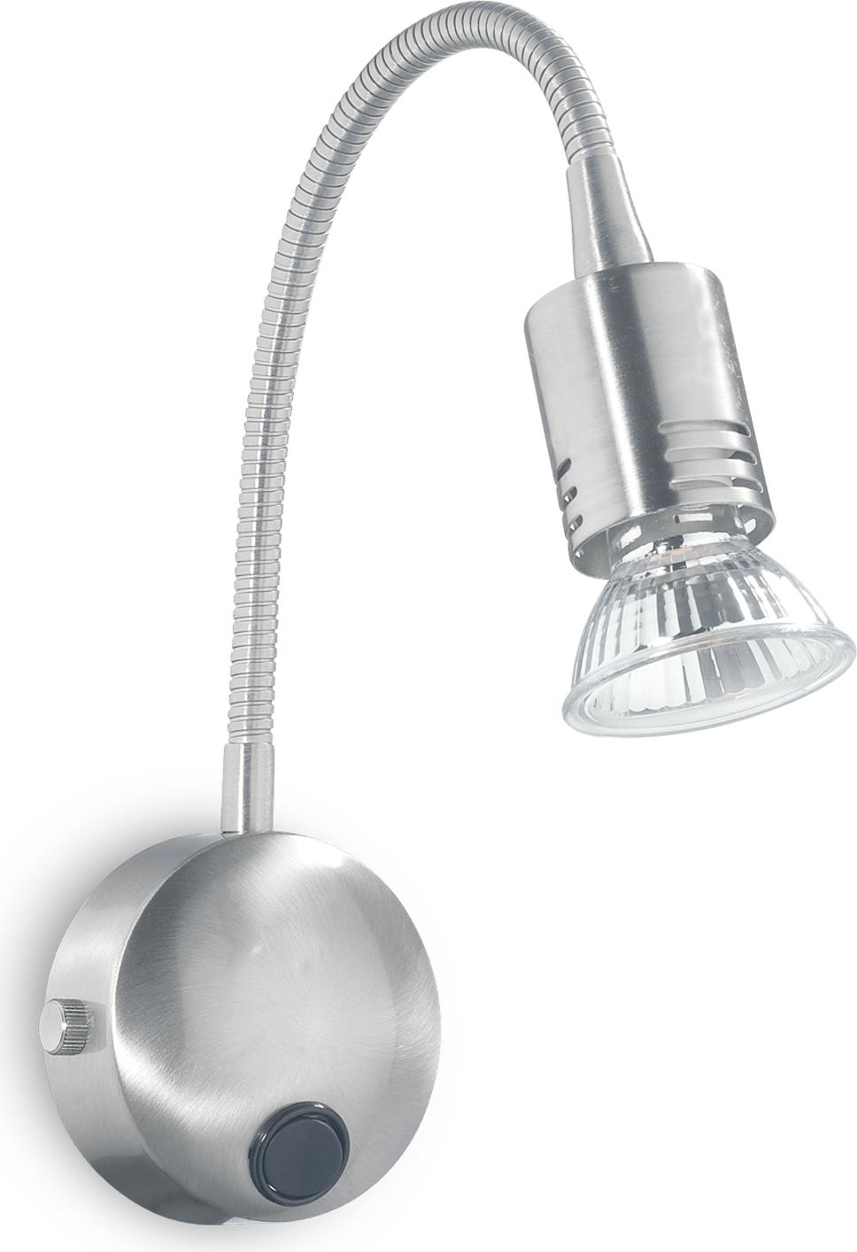 Ideal lux LED Flex Nickel Wand Lampe 5W 6161