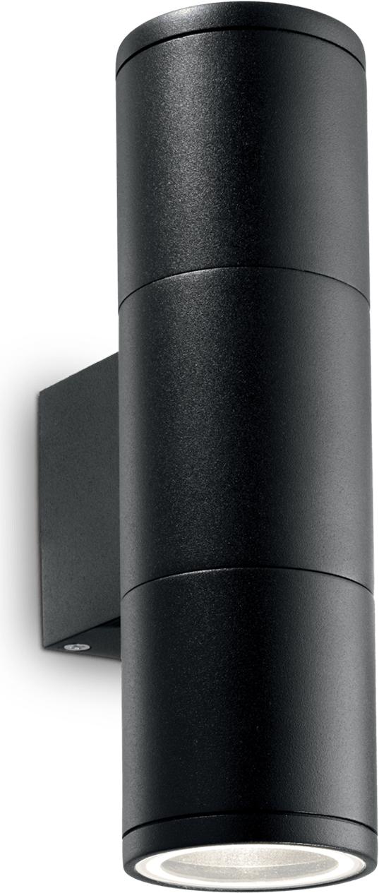 Ideal lux LED Gun small nero Wand Lampe 2x5W 100395