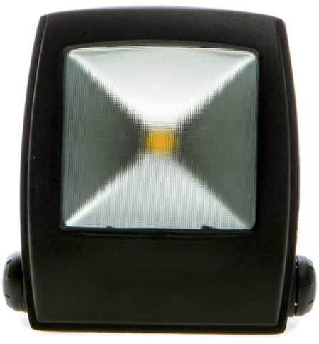 Schwarzer LED Strahler star 30W