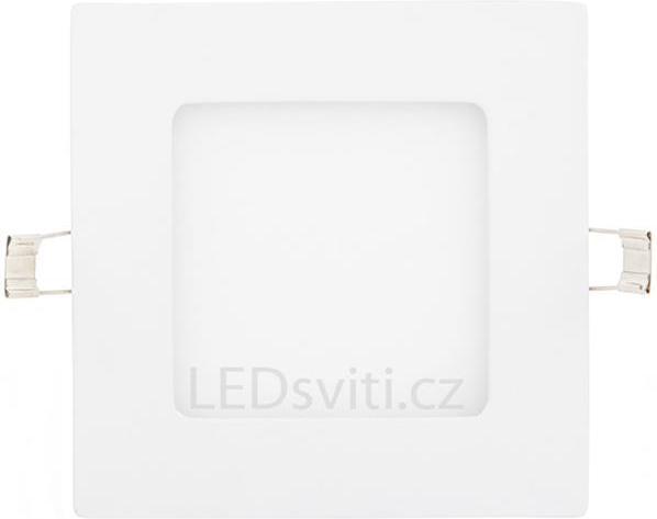 Dimmbarer weisser eingebauter LED Panel 120 x 120mm 6W Warmweiß