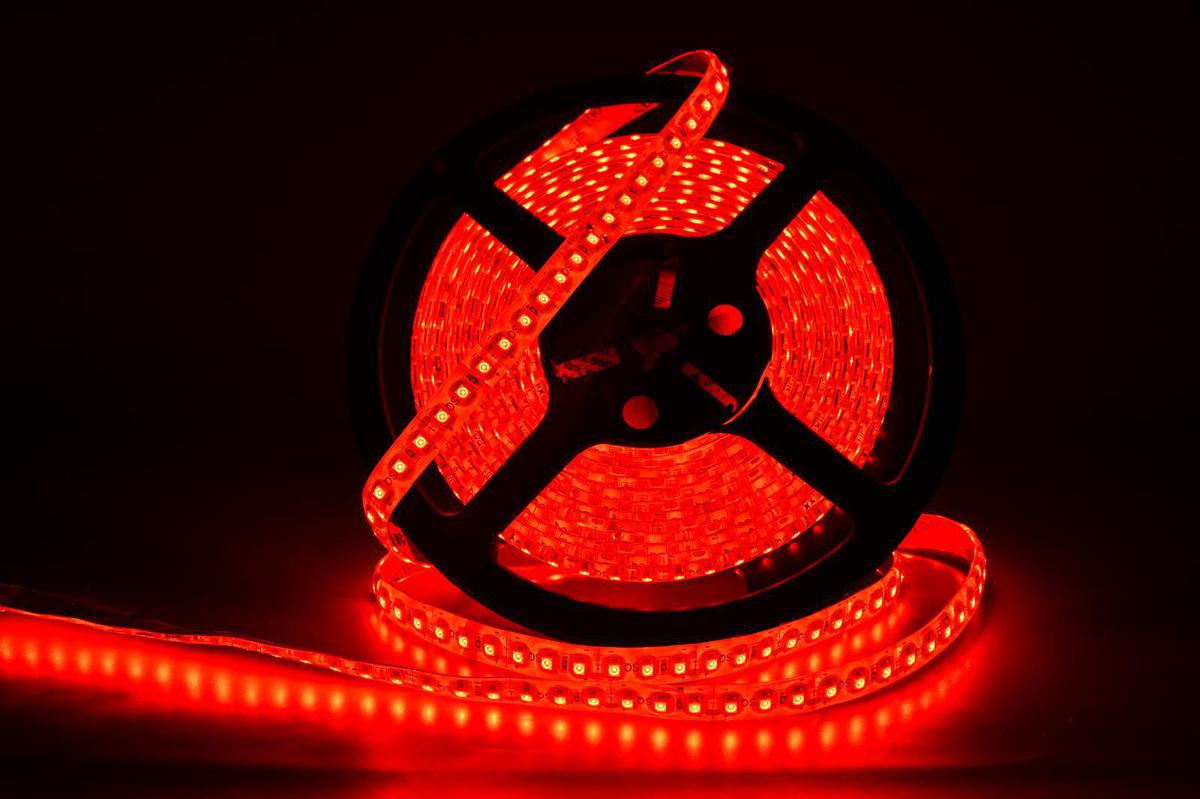 LED Streifen Wasserdichte 4,8W/m rot