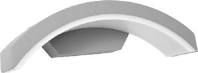 Grau modern Wand LED Lampe 8W Tageslicht 500lm