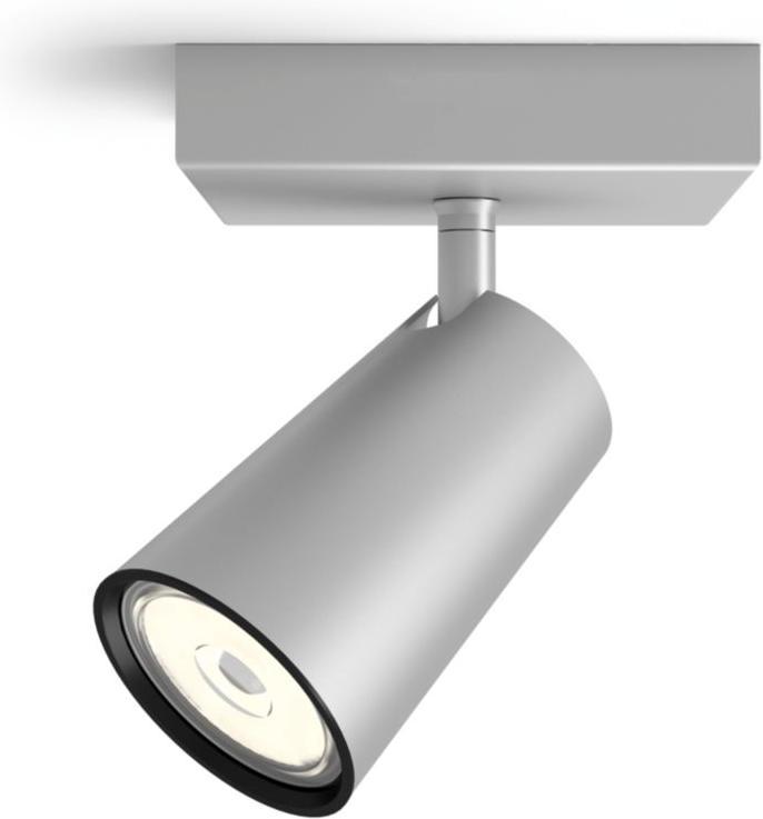 Philips LED Spotlicht GU10 10W Tageslicht silbernes Paisley 50571/48/PN