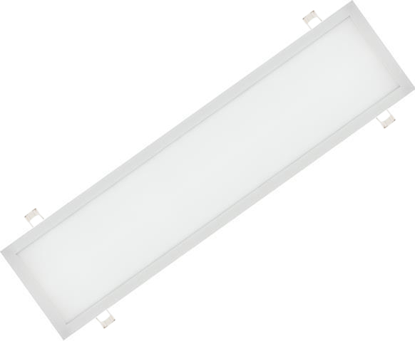 Biely vstavaný LED panel 300 x 1200mm 48W studená biela