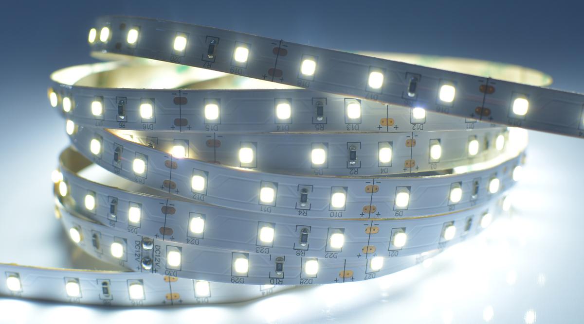 LED pásik 12W/m bez krytia studená biela