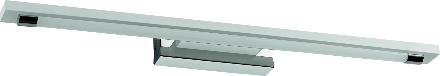 Putki SVÍTIDLO NÁSTĚNNÉ LED 18W 1325lm 4000K, lesk.chrom/opál