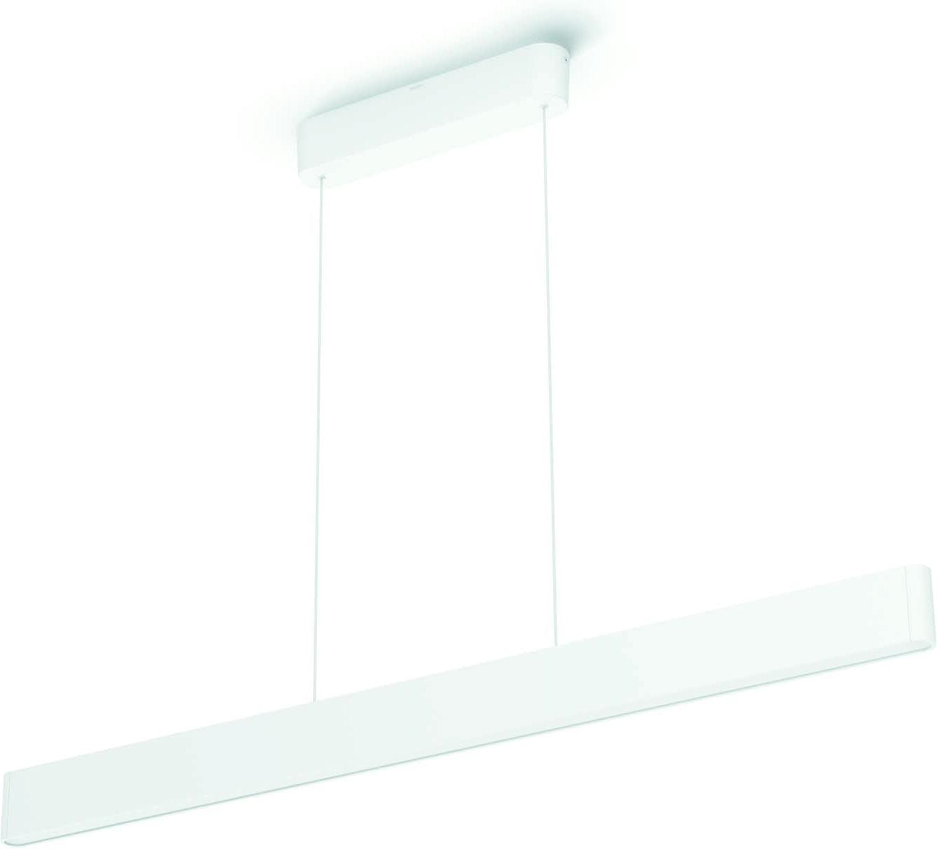 Hue Ensis Bluetooth SVÍTIDLO ZÁVĚSNÉ LED RGB 2x39W 6000lm 2000-6500K, bílá