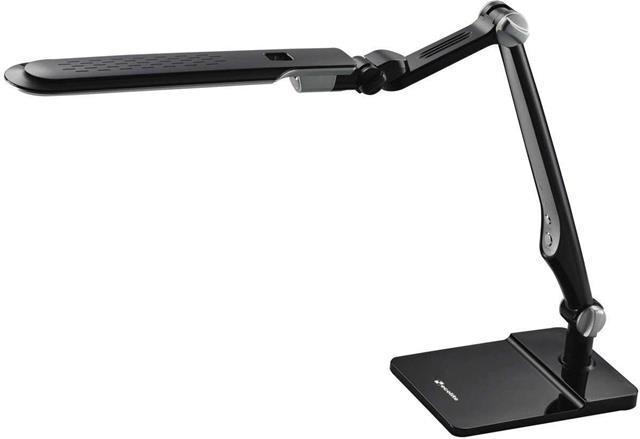 LED stolná lampa 10W čierna stmievateľná