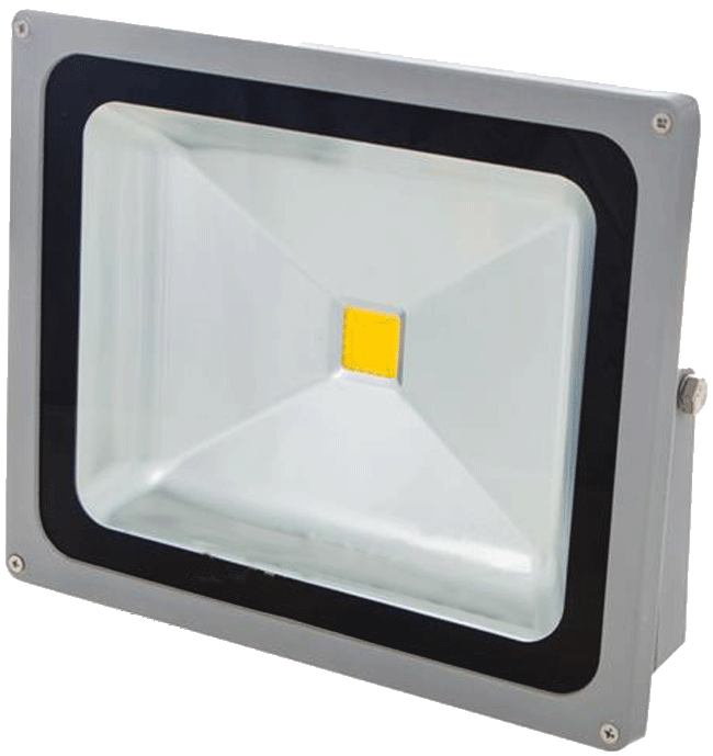 LED reflektor 50W teplá biela