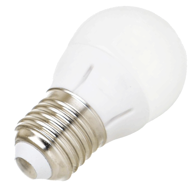 Mini LED žiarovka E27 5W teplá biela