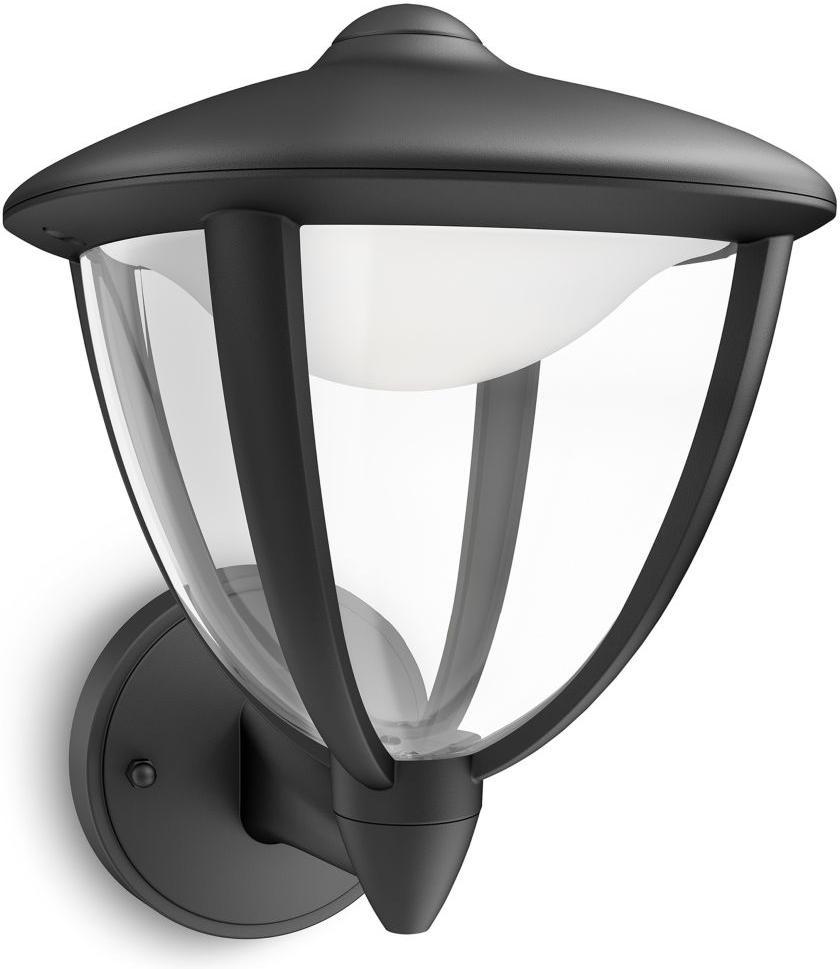 Philips LED Robin svietidlo vonkajšie nástenné čierna 4,5W 15470/30/16
