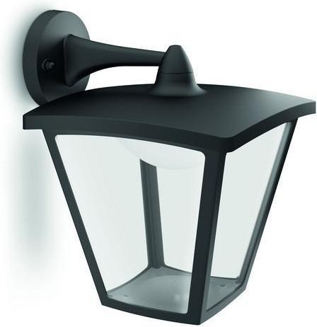 Philips LED Cottage vonkajšie svietidlo nástenné čierna 4,5W 15481/30/16