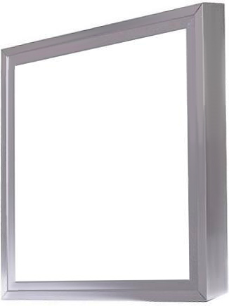 Strieborný LED panel s rámčekom 300 x 300mm 18W studená biela