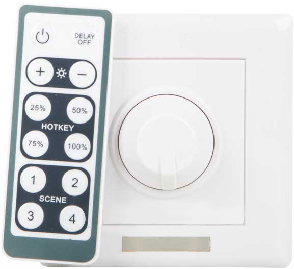 LED stmievač 230V s diaľkovým ovládáním max.330W