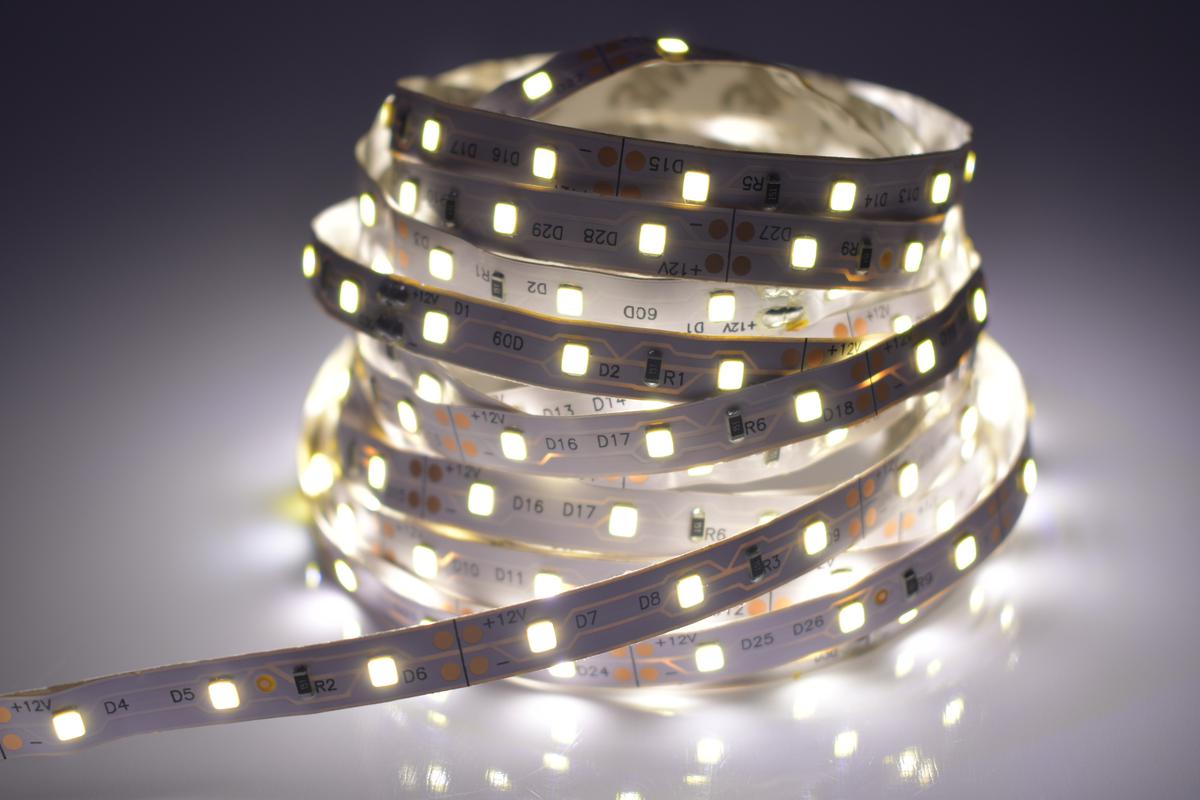LED pásik 4,8W/m bez krytia biela