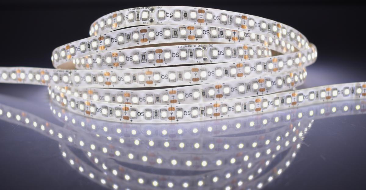 LED pásik 9,6W/m s krytím biela