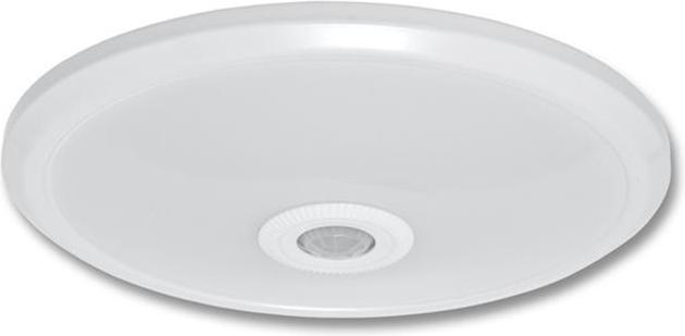 LED stropné svietidlo s PIR senzorom 12W teplá biela