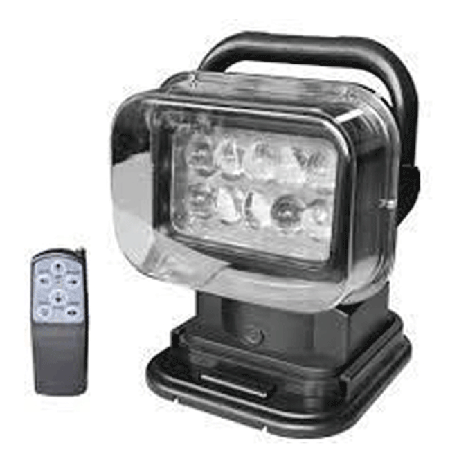 Polohovateĺné LED pracovné svetlo 50W 12V 360° s diaľkovým ovládačom