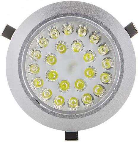 LED bodové svietidlo 24x 1W studená biela