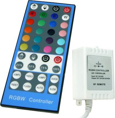 RGBW LED kontrolér 8A 40 tlačítek