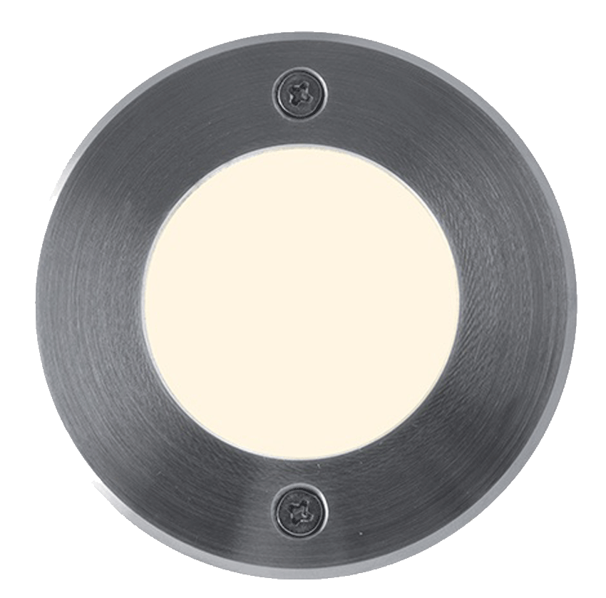 Nájazdové LED svietidlo do zeme 230V 1W 9LED teplá biela